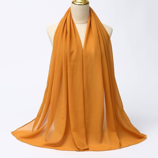 Fabulous Quality Chiffon Scarves Hijab Plain For Girls And Womens