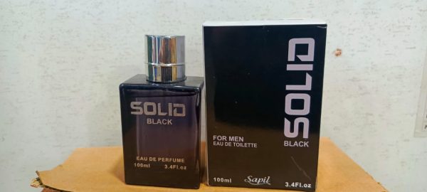 Sapil Solid Black Perfume | Eau De Perfume | Best Quality Perfume | Luxurious Fragrance | 100ml